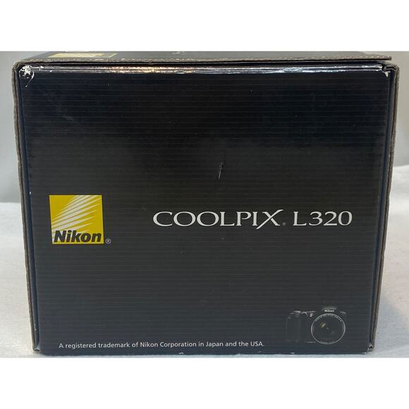 Nikon COOLPIX L320 16.1MP Digital Camera Black 26X Optical Zoom Wide Tested - Picture 3 of 10